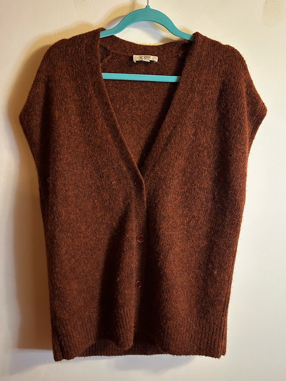 COS Oversized Knitted Vest - Picture 6 of 8
